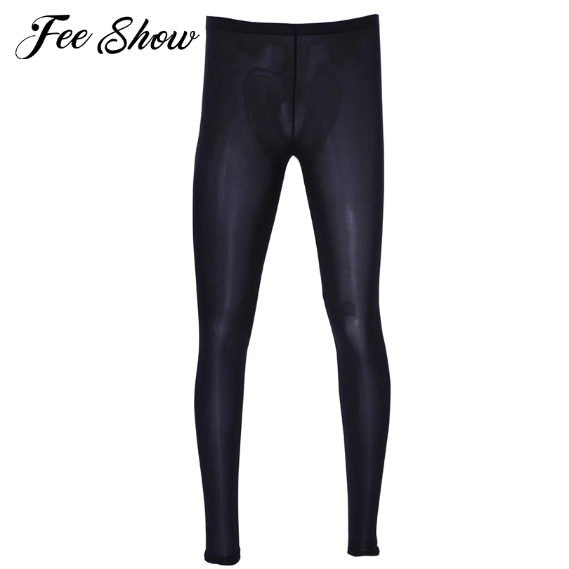 Sexy Men See-through Pants Tights Leggings Trousers Sexy Gay Men