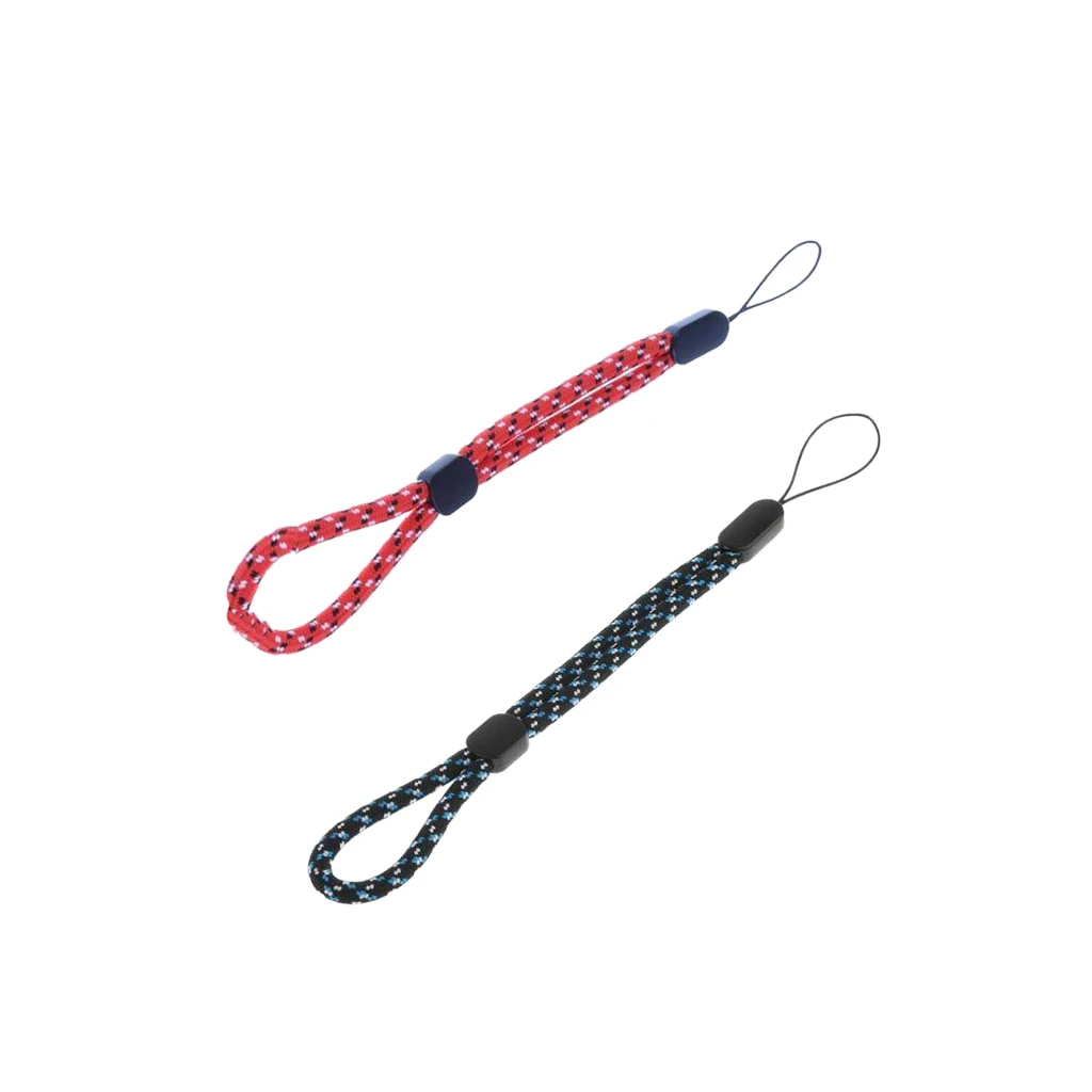Nylon Lanyards for USB Flash Drive Cell Phone Keys Mp3 Mp4 ID Card Badge Strap and Other Small Electronic Devices (2 Pack)