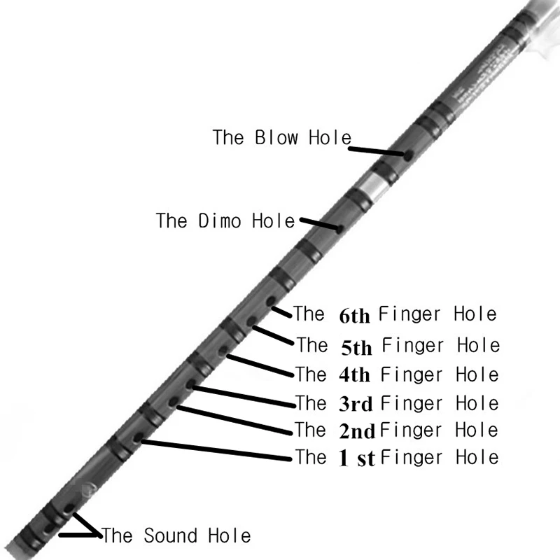 Традиционная ручная работа китайский этнический инструмент бамбуковая флейта/dizi поперечные Flauta C D E F G ключ тон