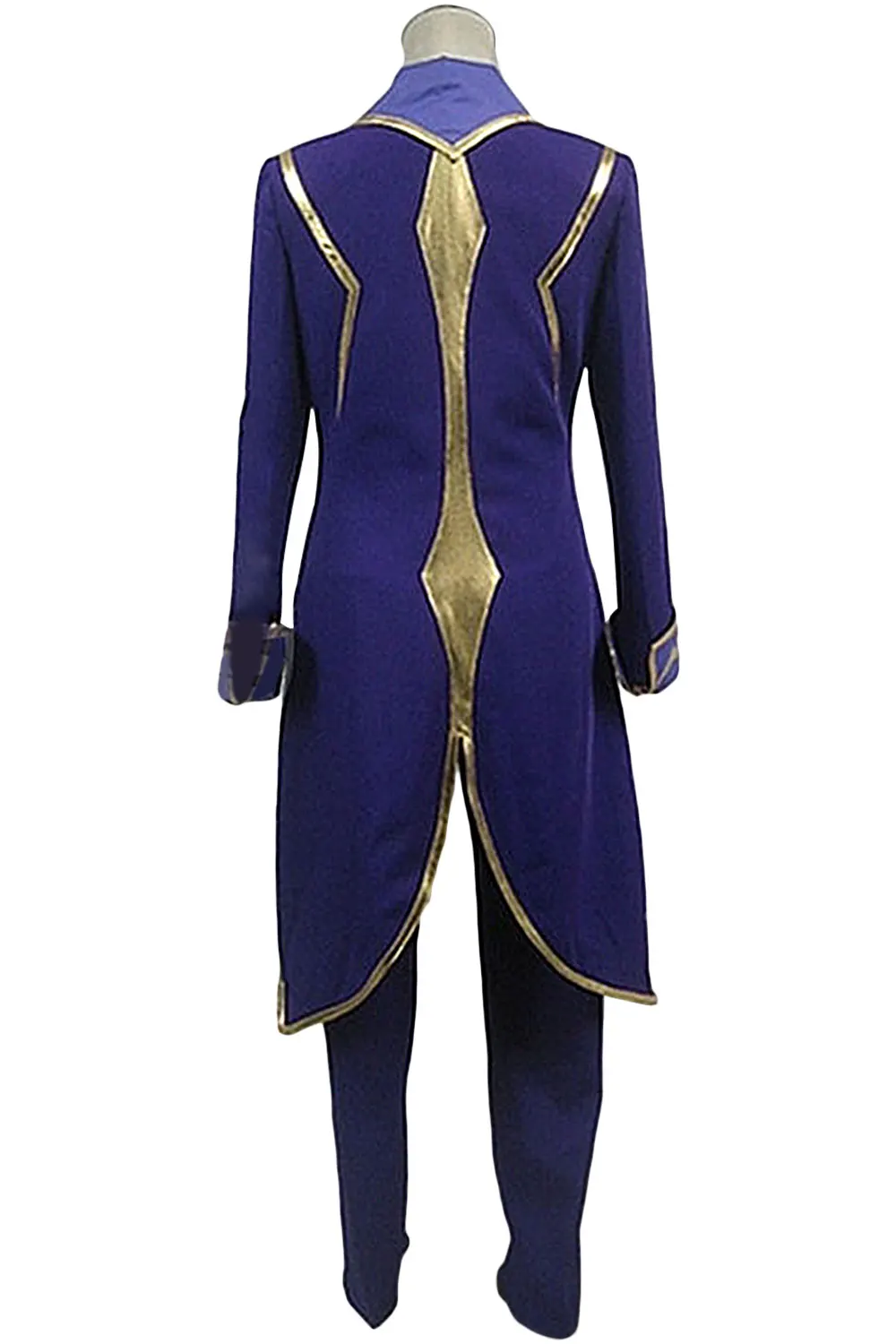 Косплей diy код Geass Lelouch of the Rebel Zero Purple мужской костюм на Хэллоуин для вечеринки