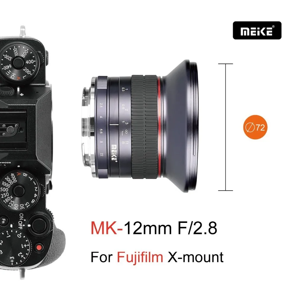 Meike 12mm f2.8 Ultra Wide Angle Fixed APS-C Lens