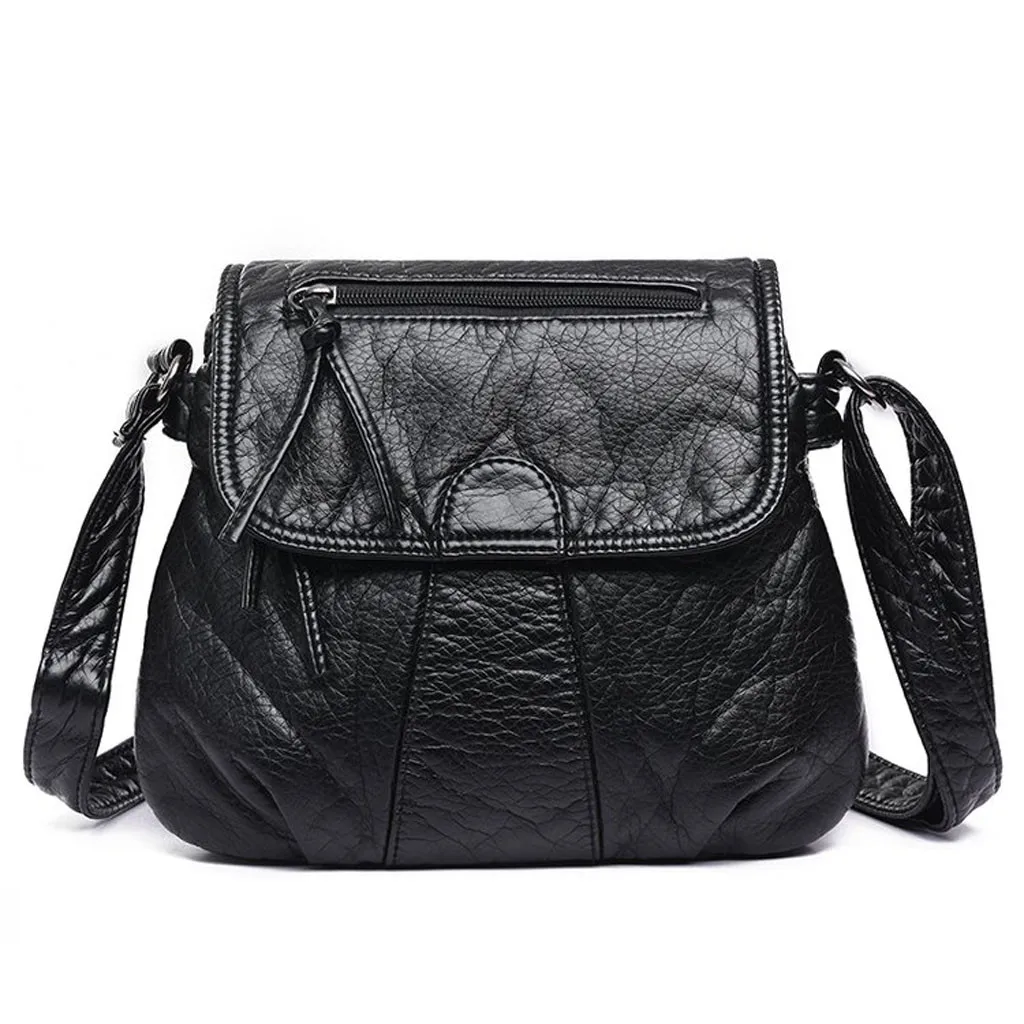 Модная женская сумка-мессенджер, черная сумка-мессенджер, сумка через плечо, Повседневная сумка