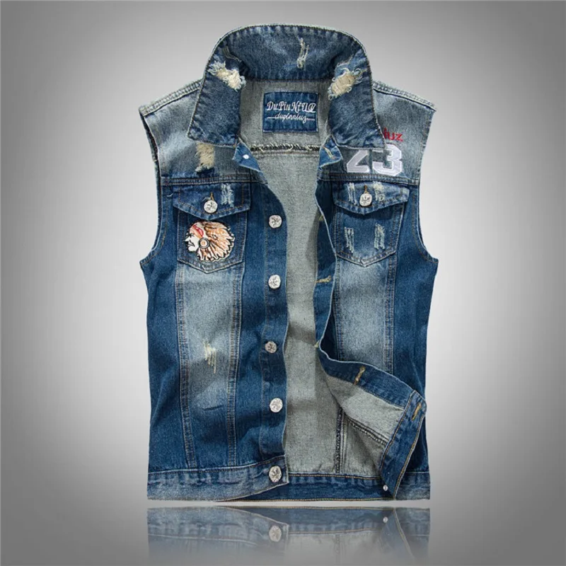 Popular Denim Motorcycle Vest-Buy Cheap Denim Motorcycle