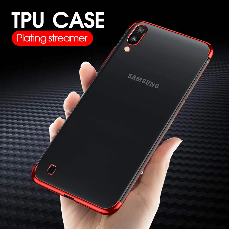 

Soft TPU Case For Samsung Galaxy M10 M20 M30 A30 A10 A50 Cases M 10 20 30 A 50 Case Luxury Ultrathin Full Protective Phone Cover