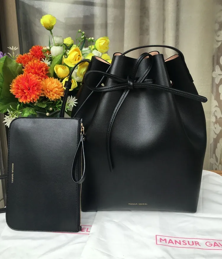 MansurGavriel Женские Сапоги выше колена из натуральной кожи сумка мешок бренда Mansur: