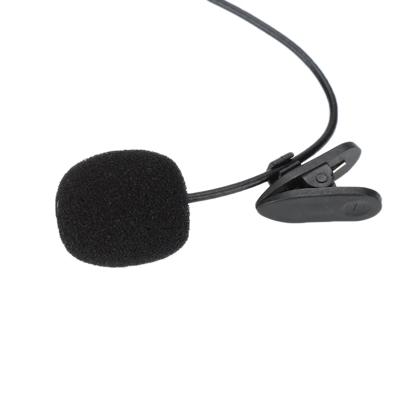 Портативный внешний 3,5 мм разъем клип-на лацкане петличный микрофон для телефона громкой связи проводной конденсаторный микрофон для обучения