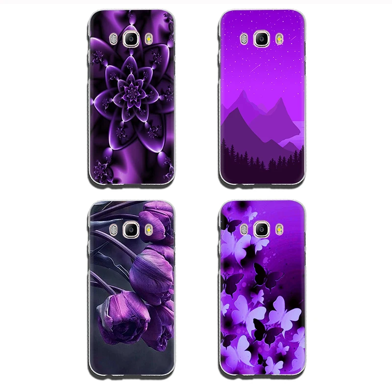 Infinity on фиолетовый жесткий чехол для телефона Samsung GaLaxy J6 J7 J1 J2 J3 J5 2015 2016 2017
