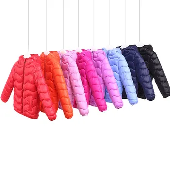 

Winter Children Down Padded Coats Lightweight Hooded Kids Baby Girls Jacket Boys Fashion Coats Clothes Kids Autumn Costume Warm