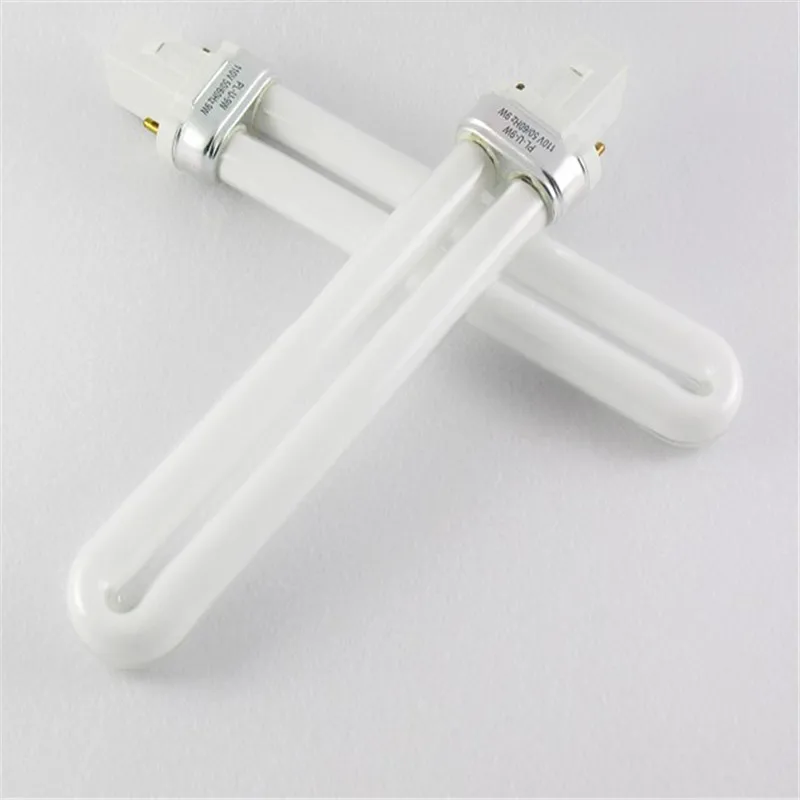 Высокое качество 12 шт. 9 Вт УФ лампа для дизайна ногтей набор трубчатая сушилка лампа для сушка лака для ногтей Инструмент