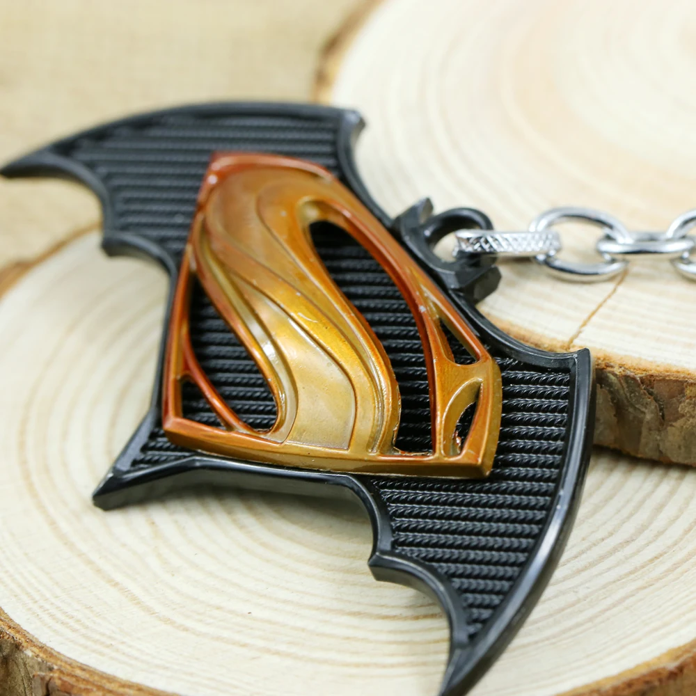 Бэтмен против Супермена брелок с суперменом может если вас интересуют прямые поставки металлические брелоки для подарка ключ цепи ювелирные изделия для автомобилей YS10932