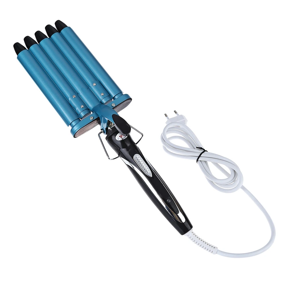 

Professional Hair Curler 160 / 190 / 220 Degree Adjustable Curling Wand Heat Iron Barrel Rapid Tools