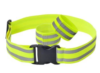 

Riding Night Run 5CM Wide Adjustable Stretch Elastic Reflective Safety Belt Can Be Customized Logo Wholesale