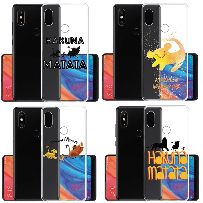 Чехол Lion King Pumba Hakuna Matata из мягкого ТПУ для Xiaomi Mi 9T Redmi NOTE5A NOTE5 Pro Xiao mi 8 SE | Мобильные