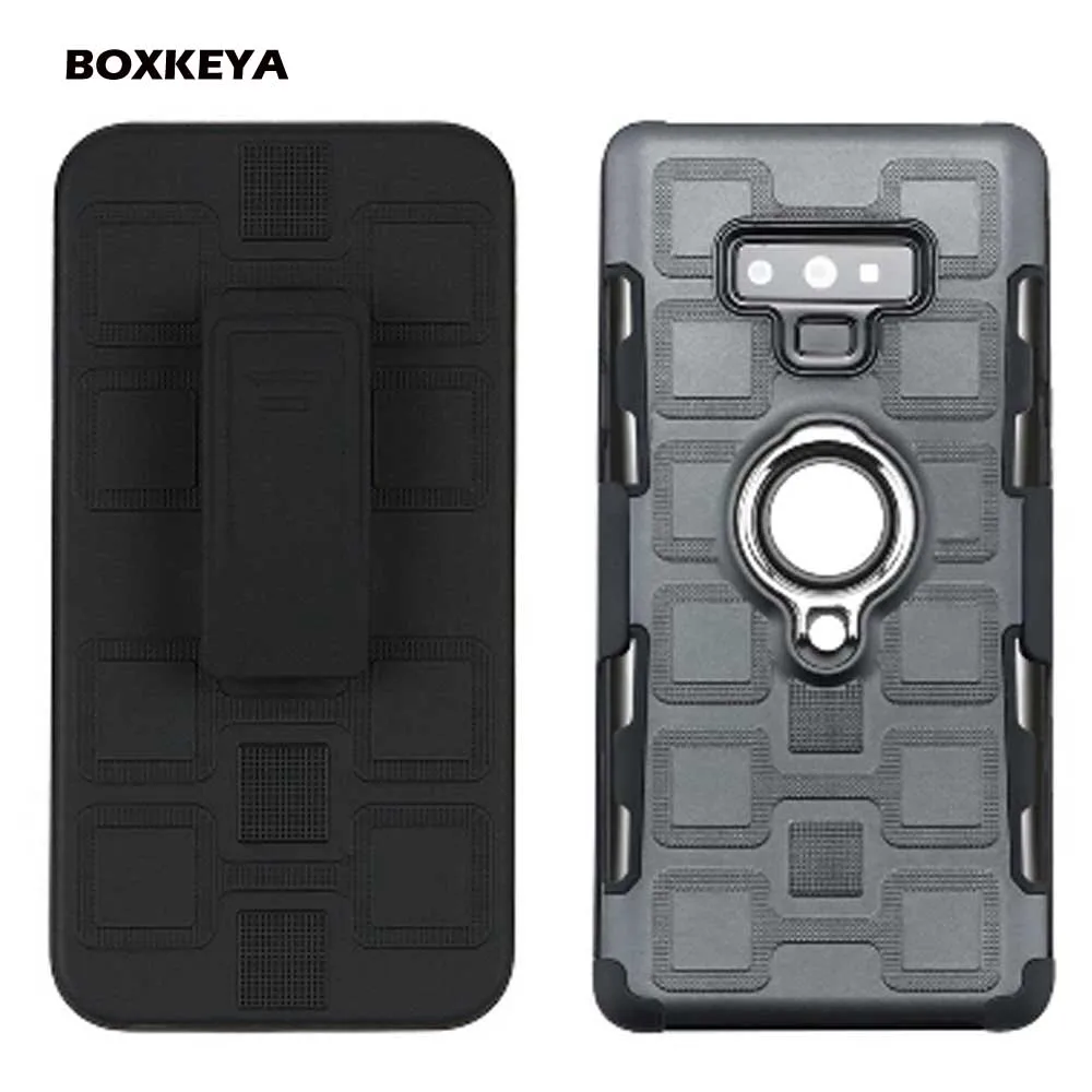 3 в 1 Броня Крышка для samsung S8 S9 S10 плюс E примечание 9 8 A3 A5 A7 2017 A8 A9 2018 J3 J4 J6 J2 Pro J8 палец