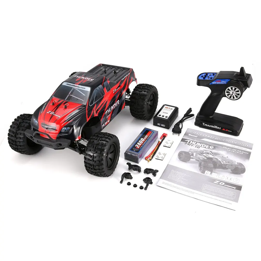 1/10 гром 4WD бесщеточный 70 км/ч RC гоночный автомобиль игрушки Bigfoot Багги RTR пульт дистанционного управления автомобиль восхождение RC модель автомобиля подарок США/ЕС