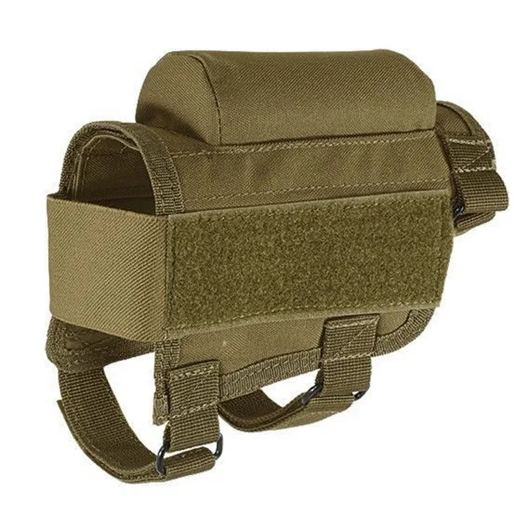 

Portable Adjustable Gun Rifle Tactical Buttstock Shell Holder Cheek Rest Pouch Holder Pack With Ammo Carrier Case