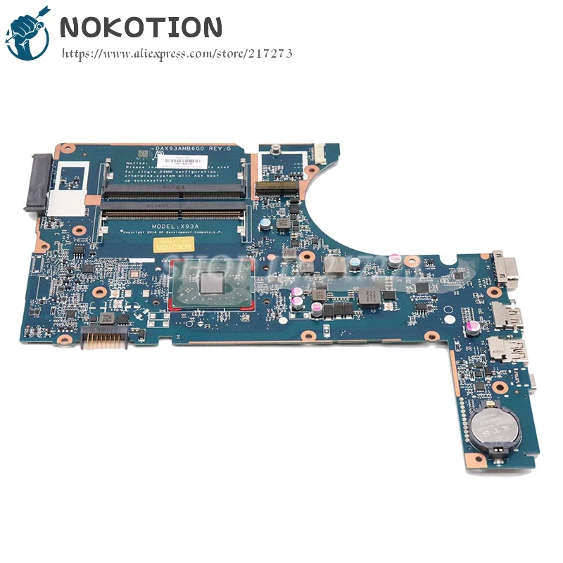 Best Price NOKOTION 907358-601 907358-001907358-001 for HP 445 g4 455 g4 laptop motherboard DAX93AMB6G0 with A9-9410 cpu
