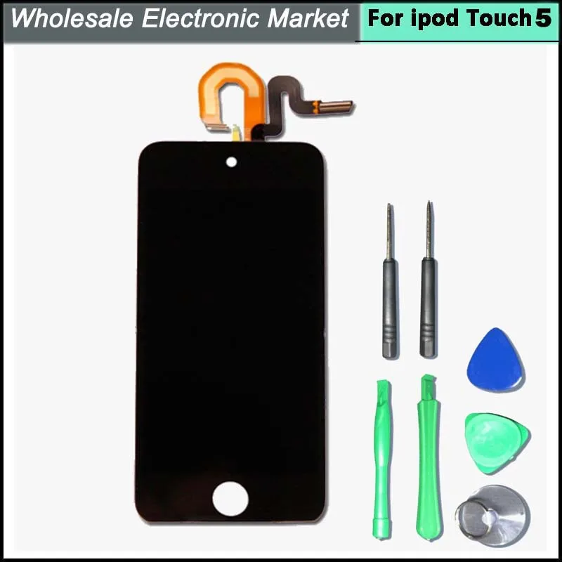 Top quality LCD for ipod touch 5 5th Gen LCD display screen Assembly with touch digitizer