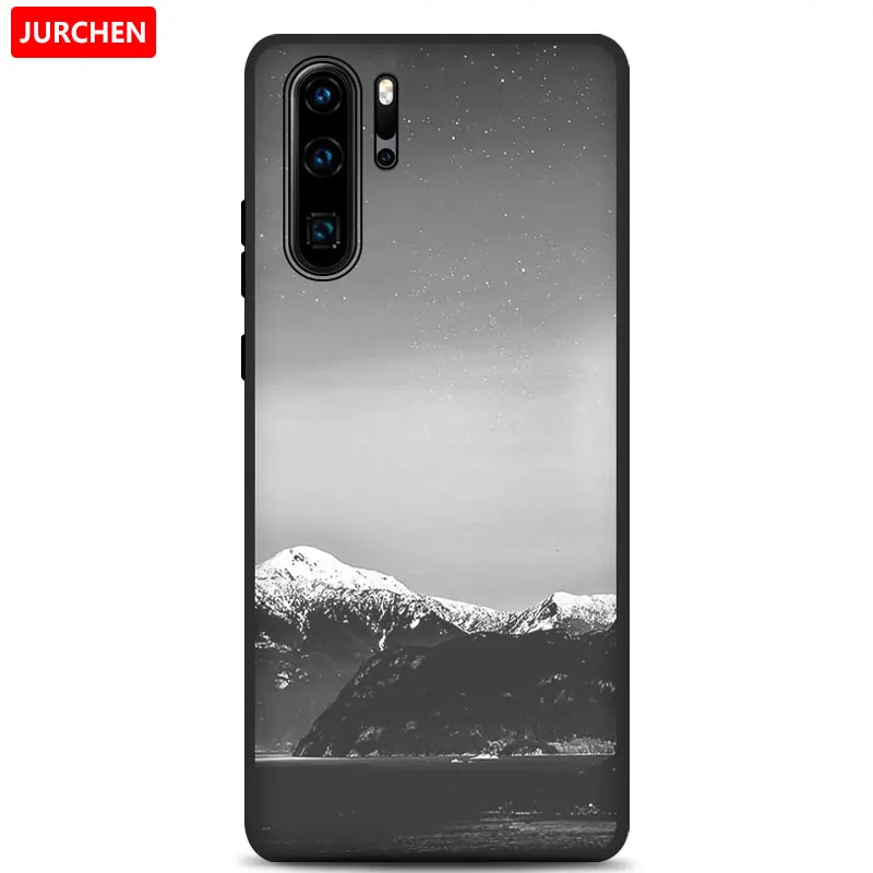 Чехол для телефона JURCHEN для huawei P30 Pro, чехол для huawei P30, чехол из ТПУ с рисунком, силиконовая Мягкая задняя крышка для huawei P30 P30Pro, чехол - Цвет: 19