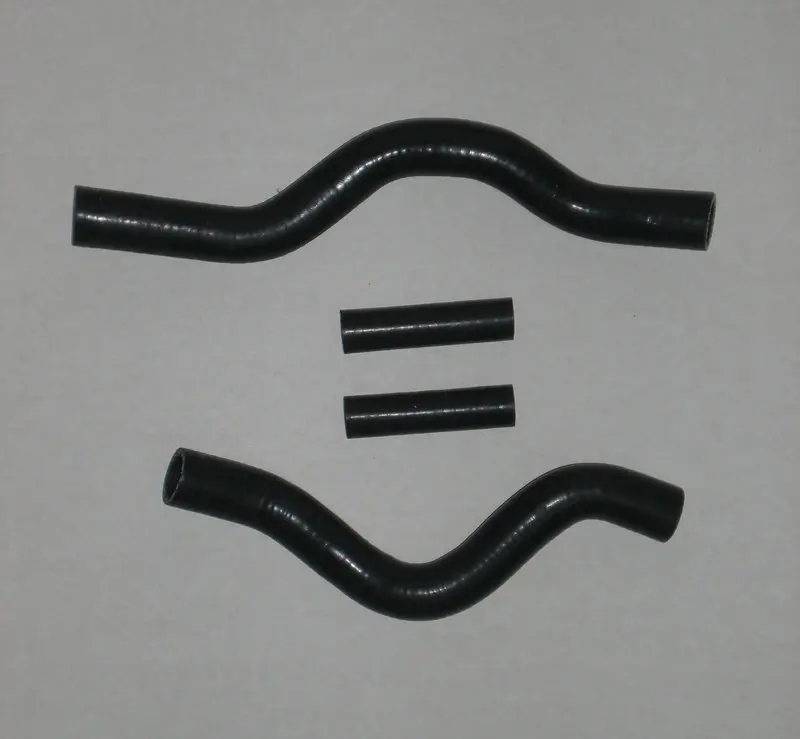 BLACK Для suzuki rm 250 RM250 2001-2008 01 02 03 04 05 06 07 08 силиконовый шланг радиатора красного и синего цвета - Цвет: BLACK