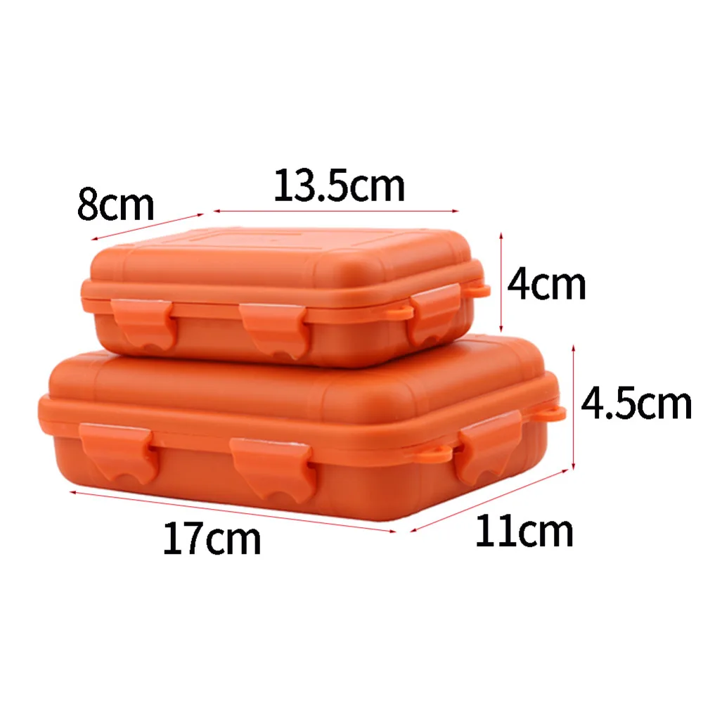 

Outdoor Storage Box Case Travel Kit Shockproof Waterproof Emergency Airtight Pill Holder Survival Sundry Container Carrying Box