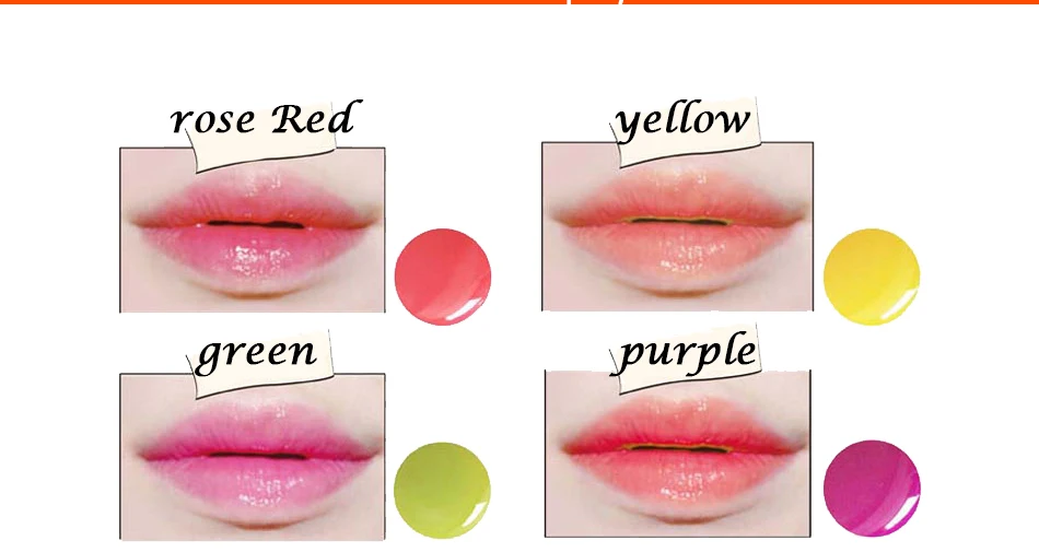 Бренд Hengfang 5 цветов/набор сладкое масло для губ увлажняющий бальзам для губ питательный для губ с кистью губ 7,2 г Макияж H7684