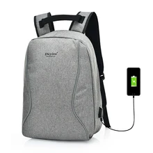 Многофункциональный рюкзак для ноутбука с защитой от кражи с usb зарядным портом, унисекс, рюкзак для отдыха и путешествий, школьные сумки для мужчин и женщин