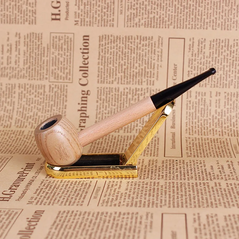 

Lighters and Smoking Accessories, Popeye solid wood mini pipe, Men's gift