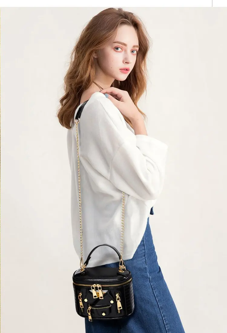 Европейская модная простая женская дизайнерская сумка из искусственной кожи высокого качества на одно плечо qq509