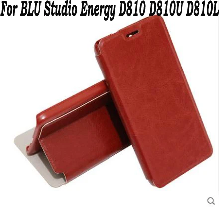 

SilK Pattern PU Leather Flip Open Cover for BLU Studio Energy D810 D810U D810L phone bag Shell Mobile Cell Phone Case