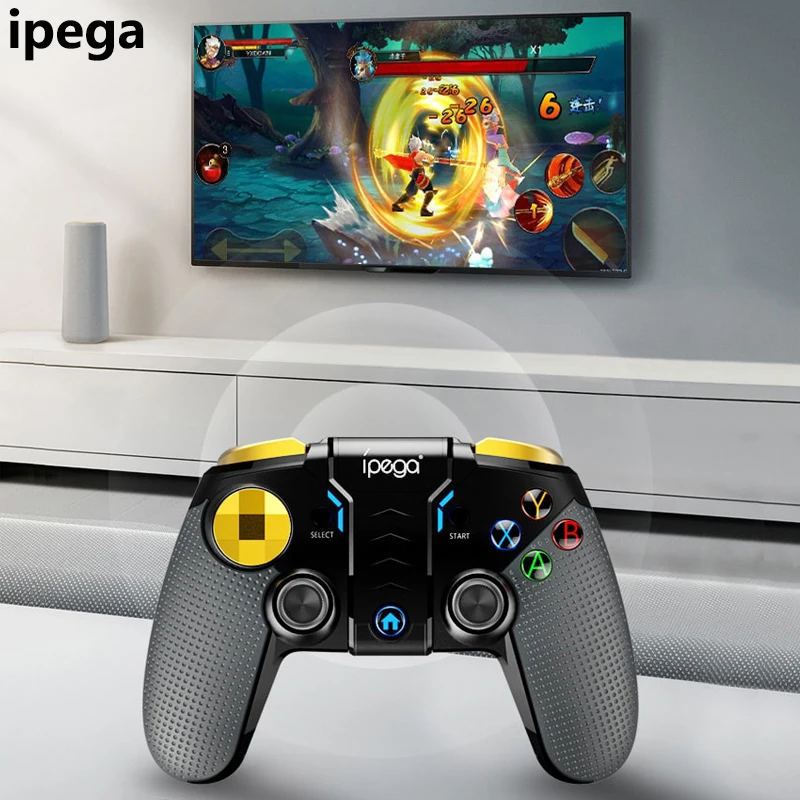 

PUBG Joystick Mobile Game Controller Holder Portable Wireless Bluetooth 4.0 Gamepad for PC IOS iPhone Android Phone Smart TV