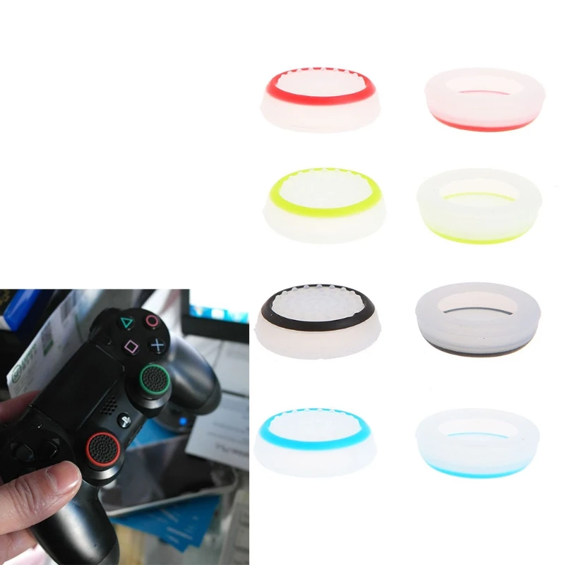 

New Silicone Thumbsticks Joystick Cap Cover Replacement For PS3/PS4/XBOX ONE/XBOX 360 Wireless Controllers