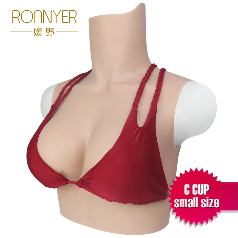 

Roanyer transgender artificial breast forms crossdresser silicone fake Boobs c Cup for shemale crossdressing latex pechos