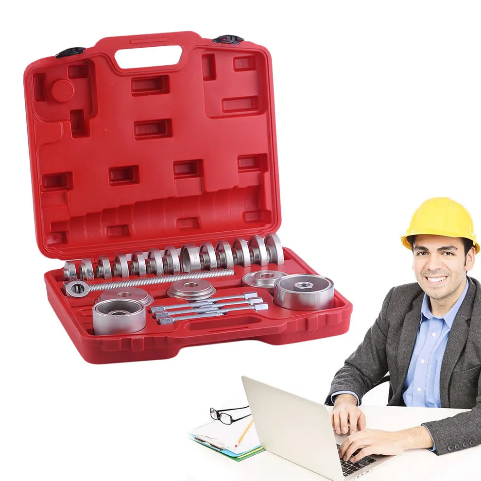 

31Pcs/set Front Wheel Hub Bearing Removal and Installation Tool Set Front Wheel Drive Bearing Puller Car Repair Tools