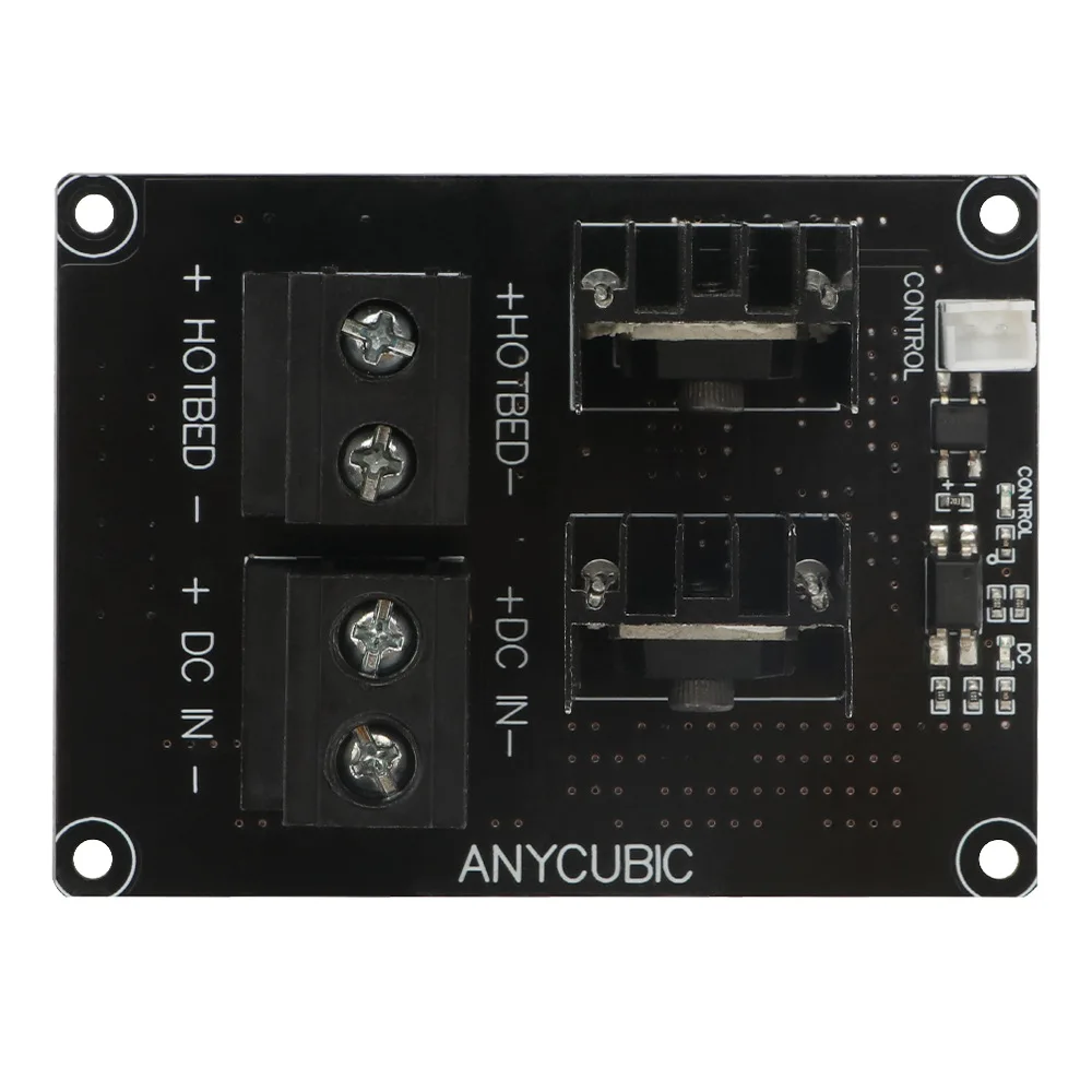 TRIGORILLA ANYCUBIC DC 24V Hotbed Driver Board Power Module MOS Tube Module for Heated Bed Ultrabase of Chiron 3D Printer