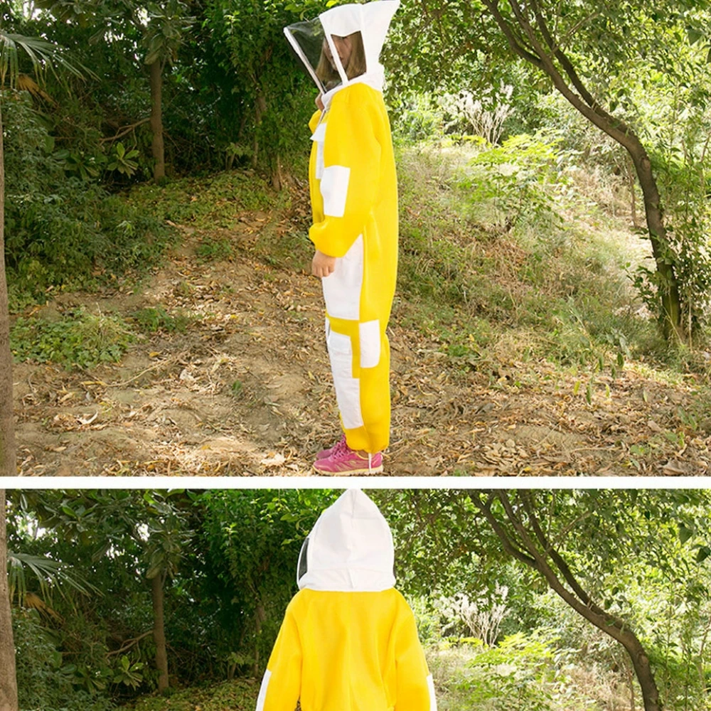 3 Слои анти-пчелы Костюмы дышащая Пчеловодство костюм одежда Защитная одежда