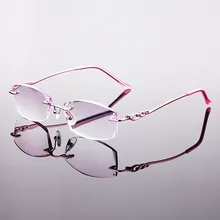 Дизайн, модные женские очки для чтения оправа со стразами, розовый цвет, женские стильные очки для пресбиопии для женщин