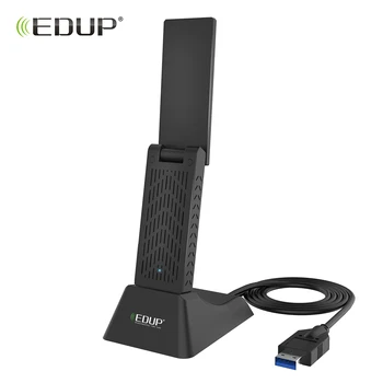 

EDUP USB WiFi Adapter 5Ghz USB 3.0 1900Mbps Network Card Wi-Fi Receiver with With extend cable based 802.11ac Ethernet Adapter