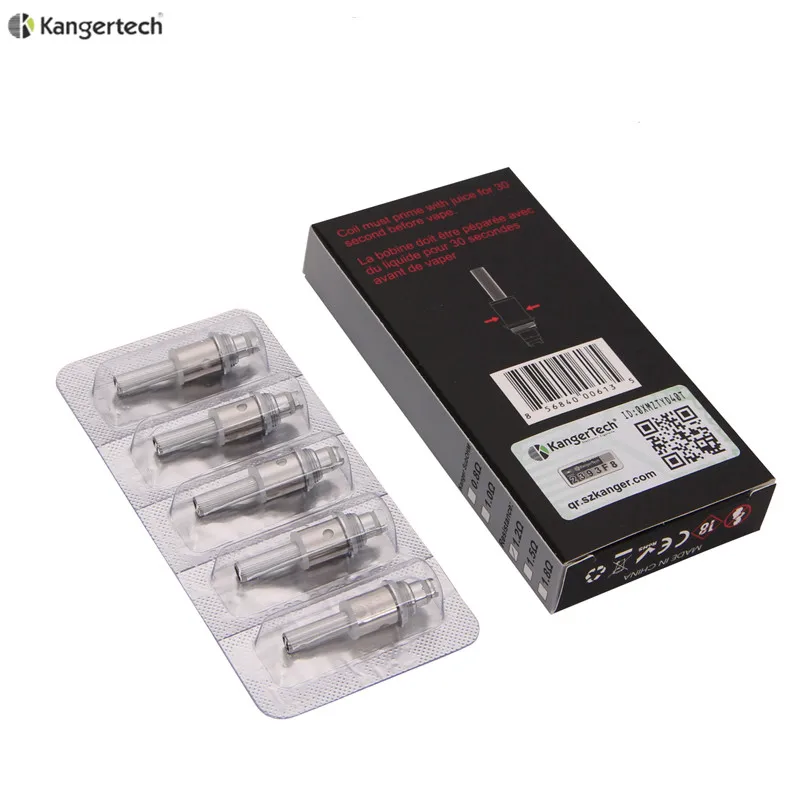 

5pcs/lot Original Kanger VOCC-T Replacement Coil with 1.5ohm 1.8ohm for Toptank Evod