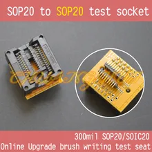 IC TEST 300mil SOP20 to SOP20 test socket SOP20/SOIC20/SO20 socket