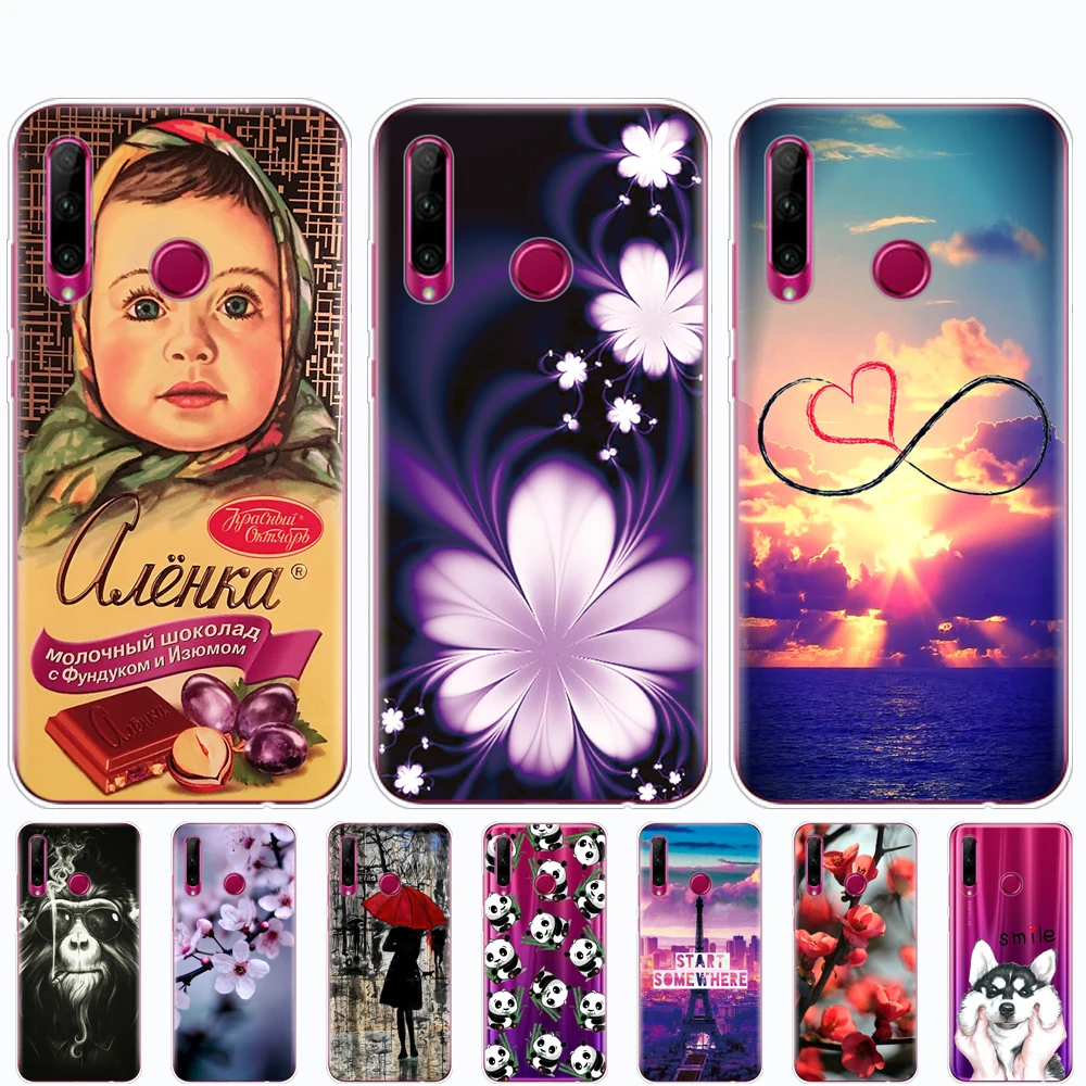 

Silicon Case For Honor 10i Case Honor 10i HRY-LX1T Soft TPU Cover Phone For Huawei Honor 10i Honor10i 6.21 inch coque bumper