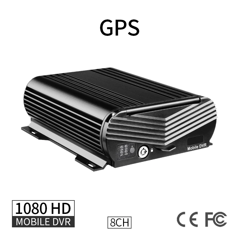 GPS 8CH 1080 AHD жесткий диск автомобильный мобильный видеорегистратор VGA ПК