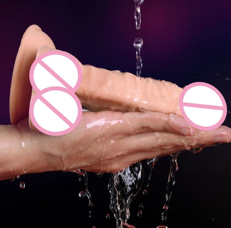 New heating dildo realistic dildo vibrator suction cup dildo clitoris stimulator wand massager fake penis sex products for women