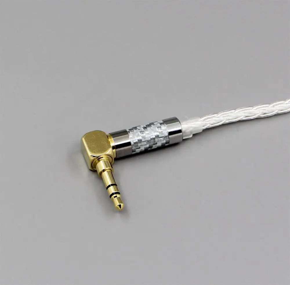 LN006393 99.99% чистого серебра XLR Сделано в Китае 3 5 мм 2 4 наушники кабель для аудио Technica