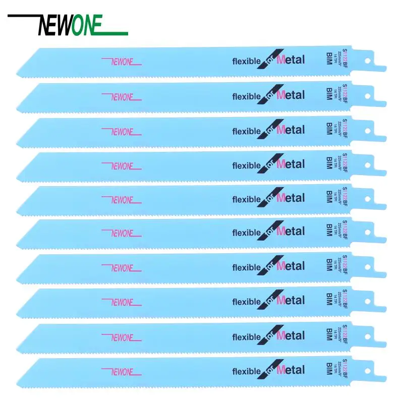 Newone пильные диски 225 мм Мульти резки для Биметалла на сабельной Пиле электроинструменты аксессуары - Цвет: 10pcs