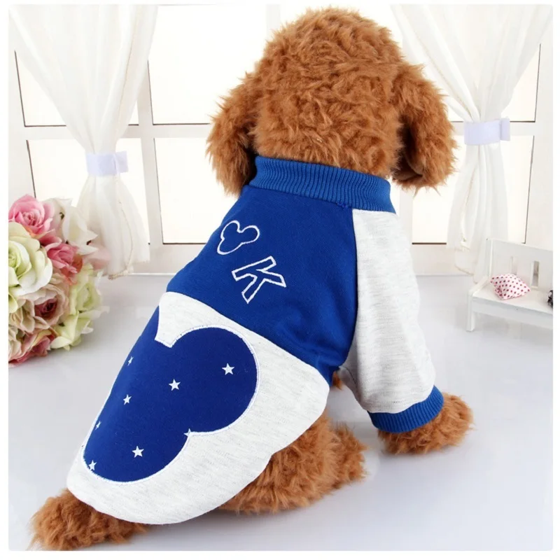 2016 New Limited Small Dog Hoodies Fashion Autumn Winter Mouse Puppy