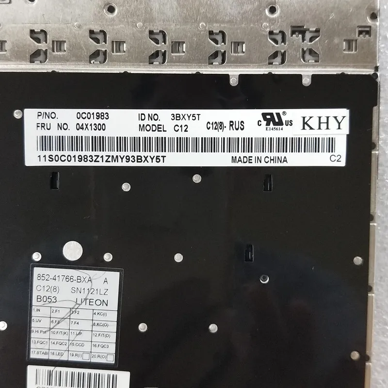 ru-россия клавиатура для ThinkPad L430 T430 T430S X230 L530 W530 T530 04X1224 04X1300 04X1338 04W3048 0W3123 04W3197