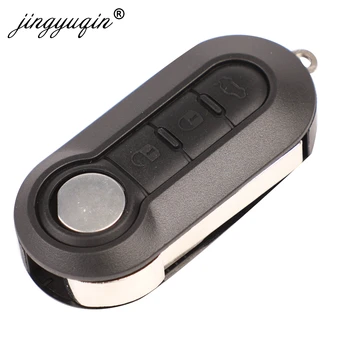 Keyforkess Colorful 3 pulsanti Flip Remote Key COMBO Case Shell per FIAT 500 Panda Punto Bravo Car Alarm Keyless Entry Fob Cover - Jingyuqin Colorful 3 pulsanti Flip Remote Key COMBO Case Shell per FIAT 500 Panda Punto