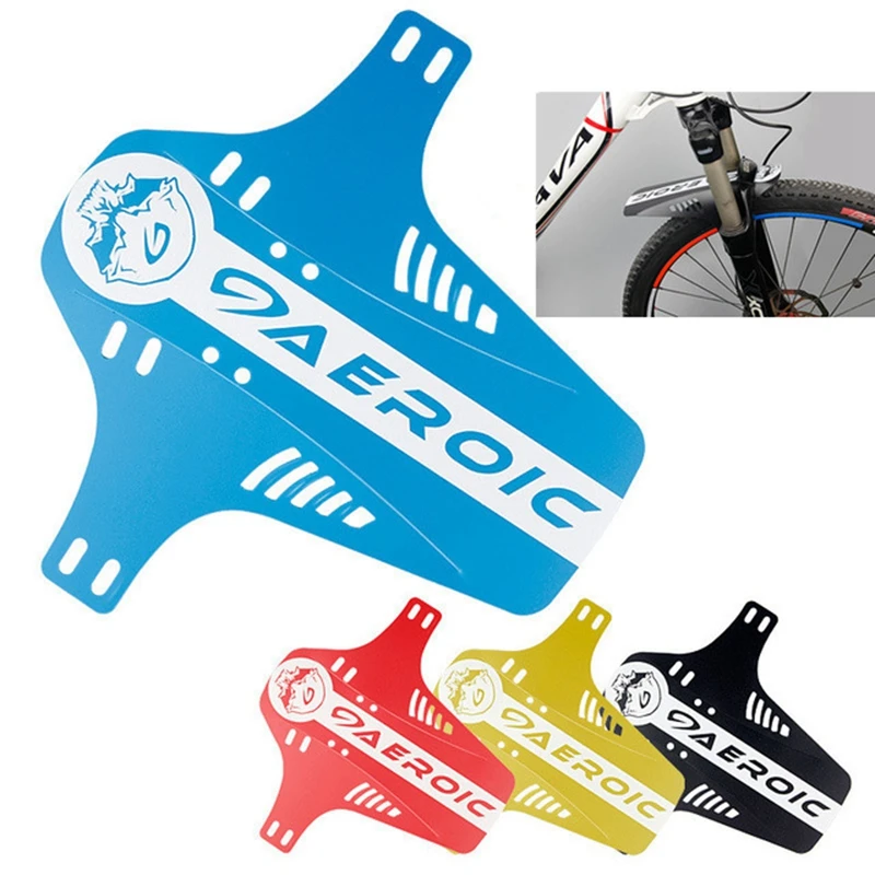 

Plastic Front Fork Fender and Rear Fender Cycling Bicycle Bike Mountain bike mudguard Outdoor Sport bike accessories 4 Colors