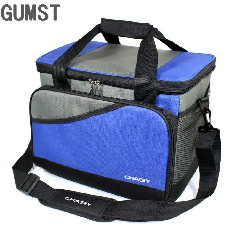 19L Cooler Bag Waterproof Picnic Shoulder Bags For Food Drink Fruit